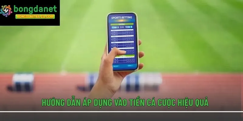 Hướng dẫn áp dụng vào tiền cá cược hiệu quả